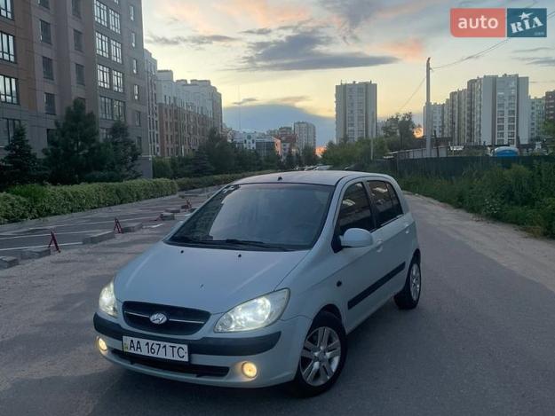 Hyundai Getz, 2007г. 1.4л. бензин Київ в кредит