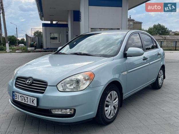 Hyundai Accent, 2007г. 1.4л. бензин Запоріжжя в кредит