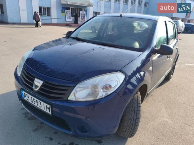 Dacia Sandero, 2009г. 1.4л. бензин Вінниця в кредит