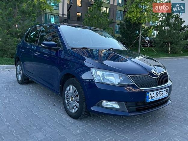 Skoda Fabia, 2017г. 1.0л. бензин Київ в кредит