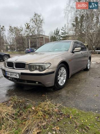 Bmw 7 series, 2002г. 0.0л. бензин Чернігів в кредит