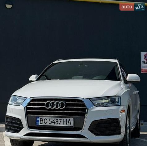 Audi Q3, 2017г. 2.0л. бензин Тернопіль в кредит