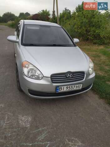 Hyundai Accent, 2008г. 1.4л. бензин Полтава в кредит