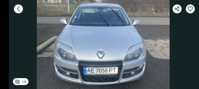 Renault Laguna, 2011г. 1.5л. дизель Дніпро в кредит