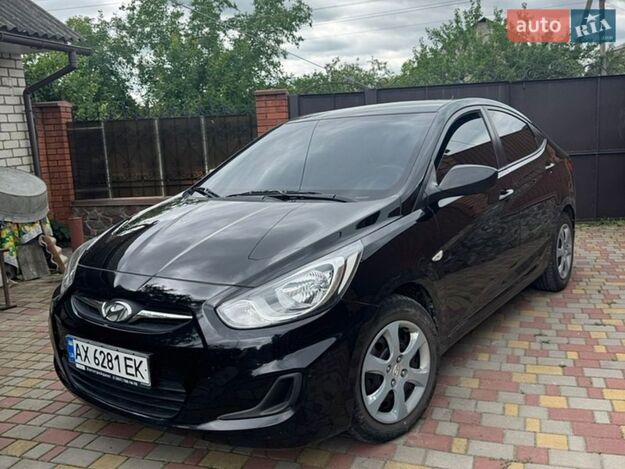 Hyundai Accent, 2014г. 1.4л. гібрид Харків в кредит