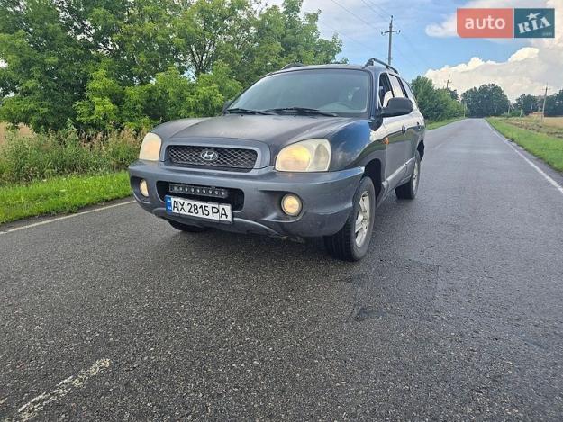 Hyundai Santa fe, 2003г. 2.7л. бензин Харків в кредит