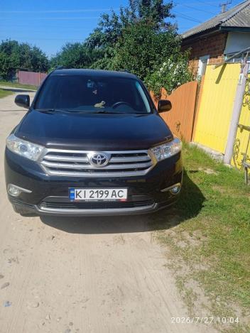 Toyota Highlander, 2011г. 3.5л. гібрид Суми в кредит