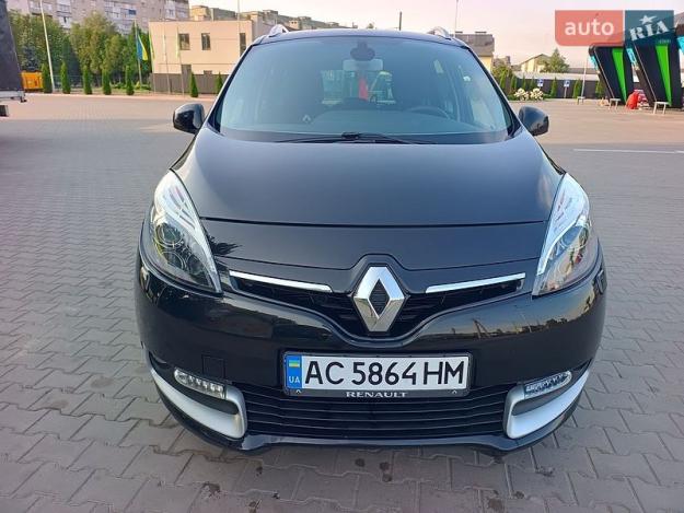Renault Grand scenic, 2016г. 1.5л. дизель Луцьк в кредит