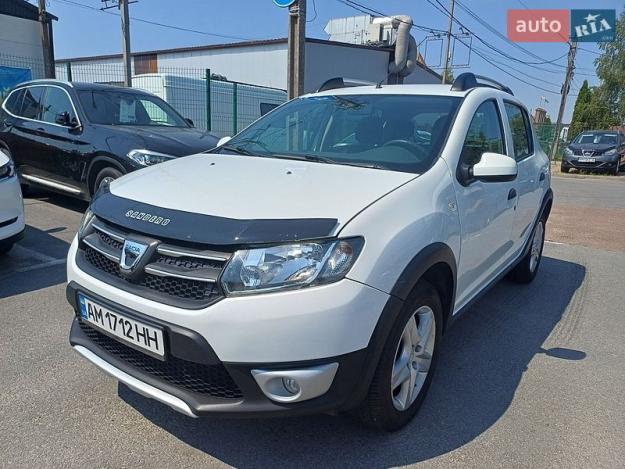 Dacia Sandero stepway, 2016г. 1.5л. дизель Житомир в кредит