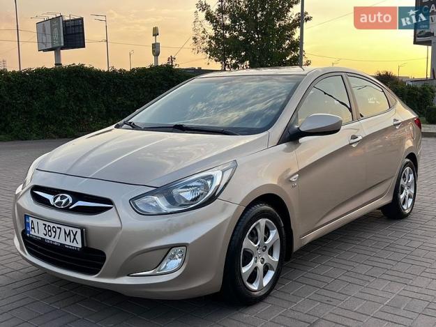 Hyundai Accent, 2012г. 1.6л. бензин Київ в кредит
