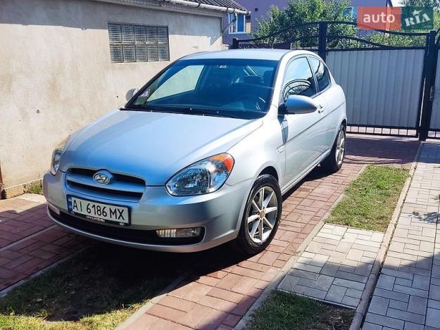 Hyundai Accent, 2007г. 1.6л. бензин Київ в кредит