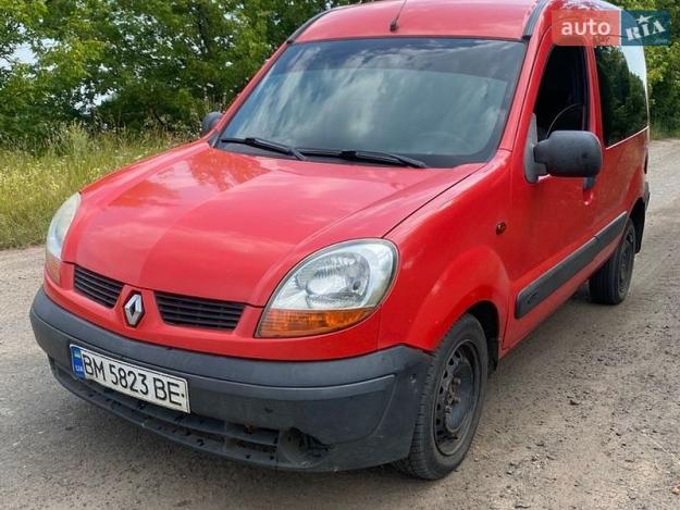 Renault Kangoo, 2004г. 1.5л. дизель Суми в кредит