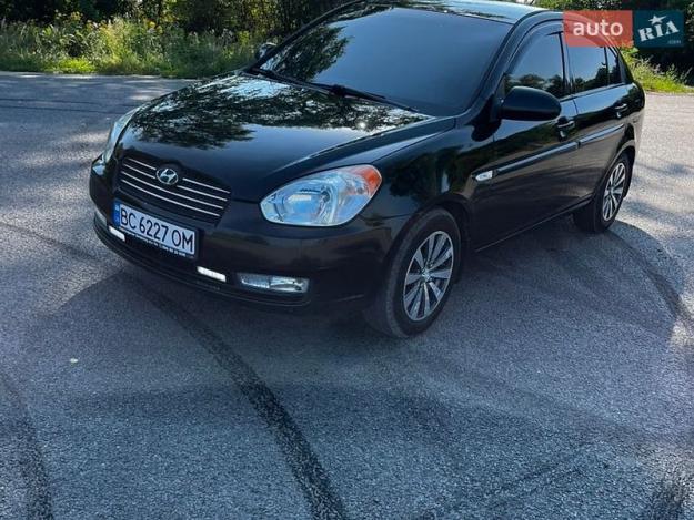Hyundai Accent, 2008г. 1.4л. бензин Львів в кредит