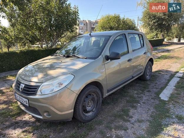 Dacia Sandero, 2008г. 1.4л. бензин Луцьк в кредит