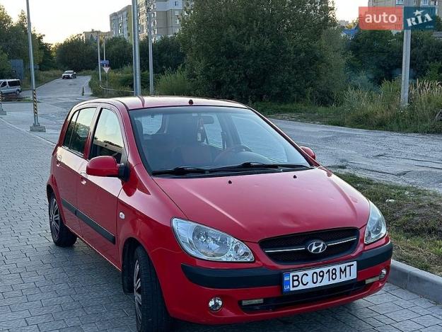 Hyundai Getz, 2008г. 1.4л. бензин Львів в кредит