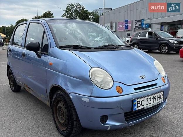 Daewoo Matiz, 2007г. 0.8л. бензин Львів в кредит