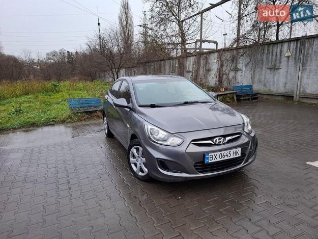 Hyundai Accent, 2012г. 1.4л. бензин Хмельницький в кредит