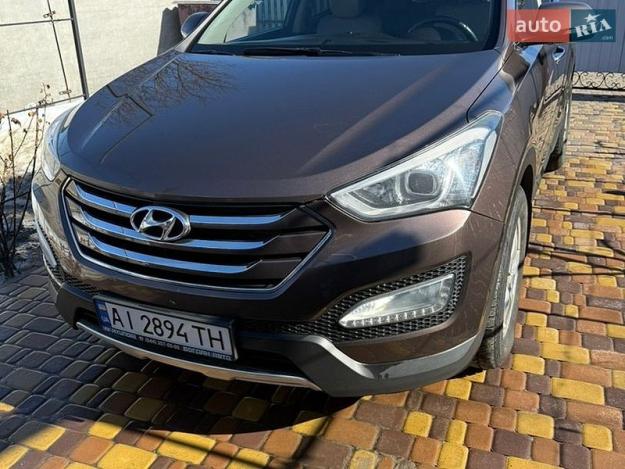 Hyundai Santa fe, 2015г. 2.2л. дизель Київ в кредит