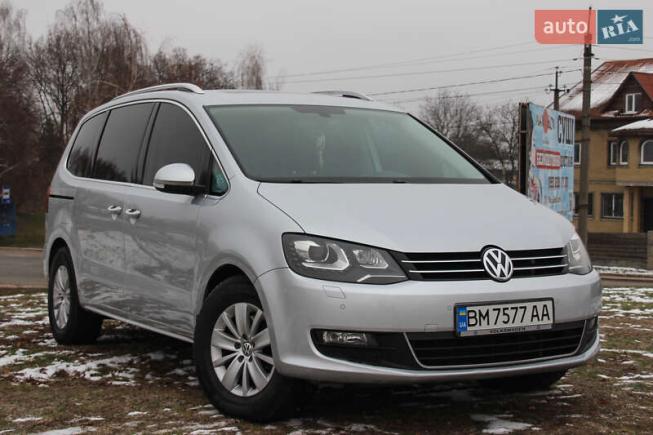 Volkswagen Sharan, 2016г. 3.0л. дизель Суми в кредит