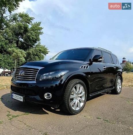 Infiniti Qx80, 2014г. 5.6л. бензин Черкаси в кредит