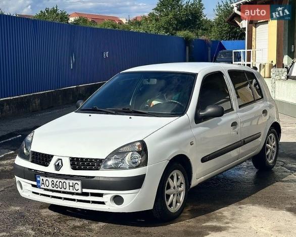Renault Clio, 2005г. 1.1л. бензин Ужгород в кредит
