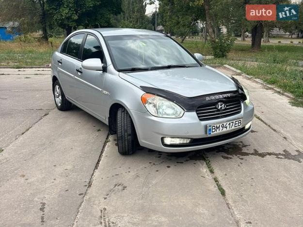 Hyundai Accent, 2008г. 1.5л. дизель Суми в кредит