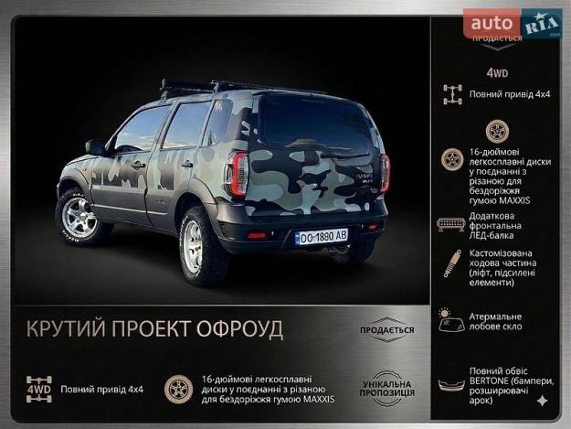 Chevrolet Niva, 2007г. 1.7л. бензин Кропивницький в кредит