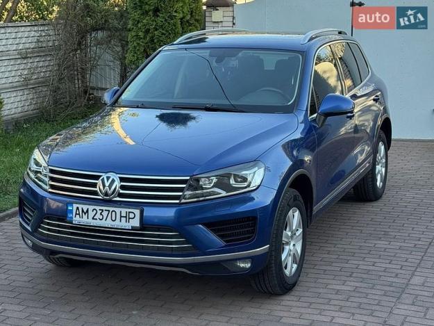 Volkswagen Touareg, 2015г. 3.0л. дизель Київ в кредит