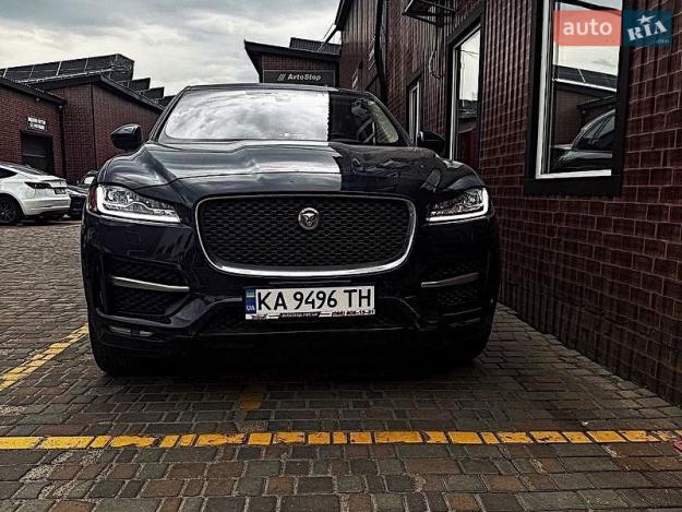 Jaguar F-pace, 2016г. 2.0л. дизель Київ в кредит