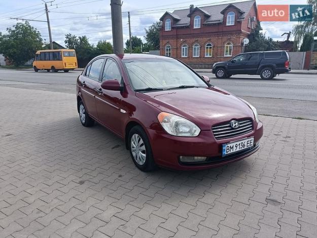 Hyundai Accent, 2007г. 1.4л. бензин Суми в кредит