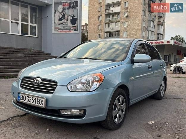 Hyundai Accent, 2008г. 1.4л. бензин Тернопіль в кредит
