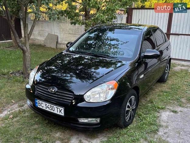 Hyundai Accent, 2007г. 1.4л. бензин Київ в кредит