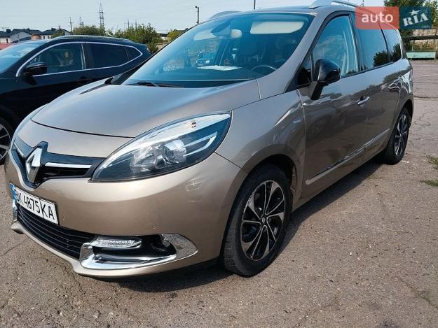 Renault Grand scenic, 2014г. 1.5л. дизель Рівне в кредит