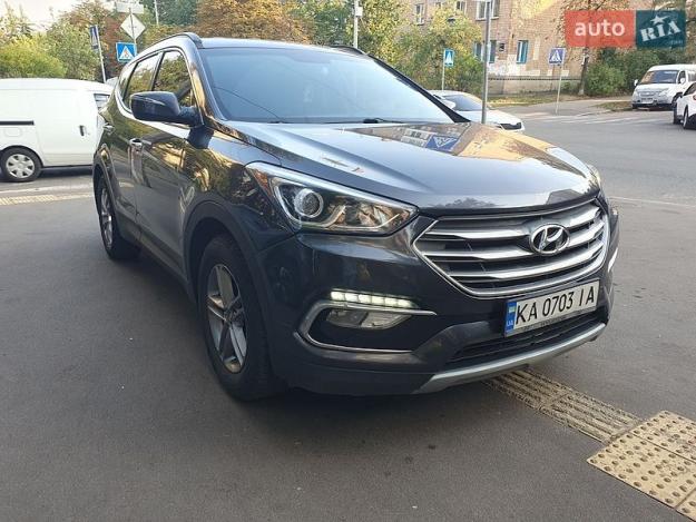 Hyundai Santa fe, 2017г. 2.4л. бензин Київ в кредит