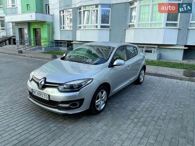 Renault Megane, 2015г. 1.5л. дизель Львів в кредит