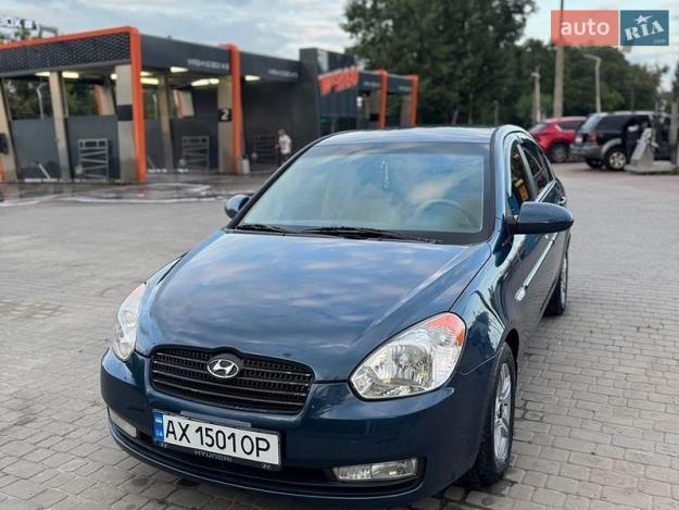 Hyundai Accent, 2008г. 1.4л. бензин Харків в кредит