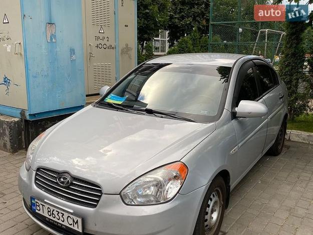 Hyundai Accent, 2008г. 1.4л. бензин Київ в кредит