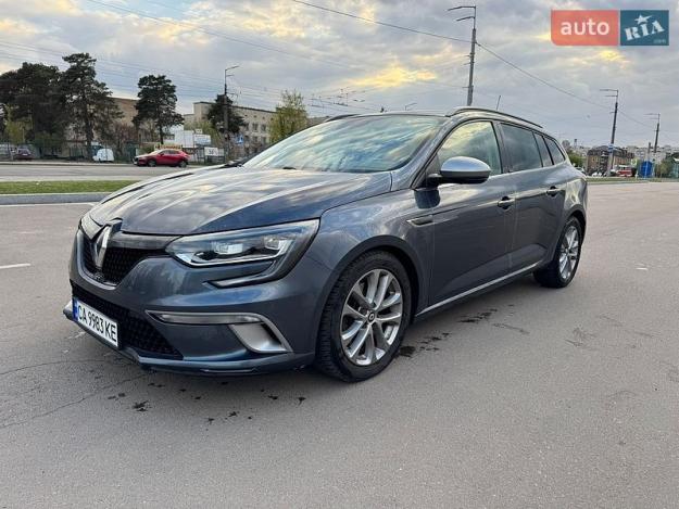 Renault Megane, 2017г. 1.6л. дизель Київ в кредит