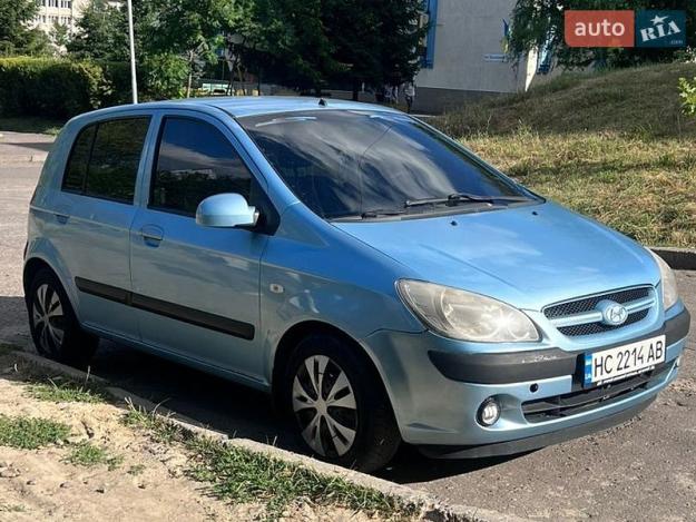 Hyundai Getz, 2008г. 1.4л. бензин Львів в кредит