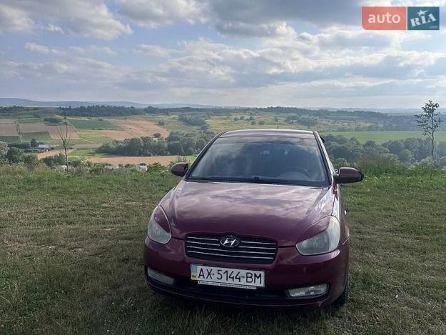 Hyundai Accent, 2008г. 1.6л. бензин Чернівці в кредит