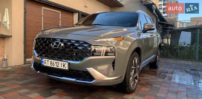 Hyundai Santa fe, 2021г. 2.5л. бензин Івано-Франківськ в кредит