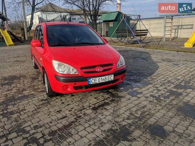 Hyundai Getz, 2006г. 1.4л. бензин Чернівці в кредит