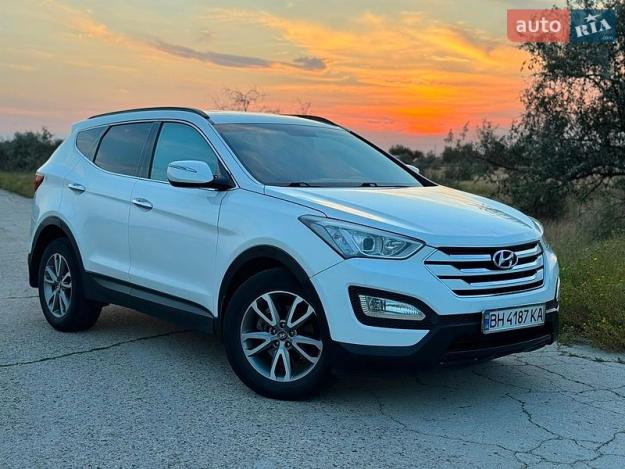 Hyundai Santa fe, 2014г. 2.4л. гібрид Одеса в кредит