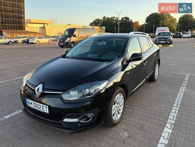 Renault Megane, 2015г. 1.5л. дизель Житомир в кредит