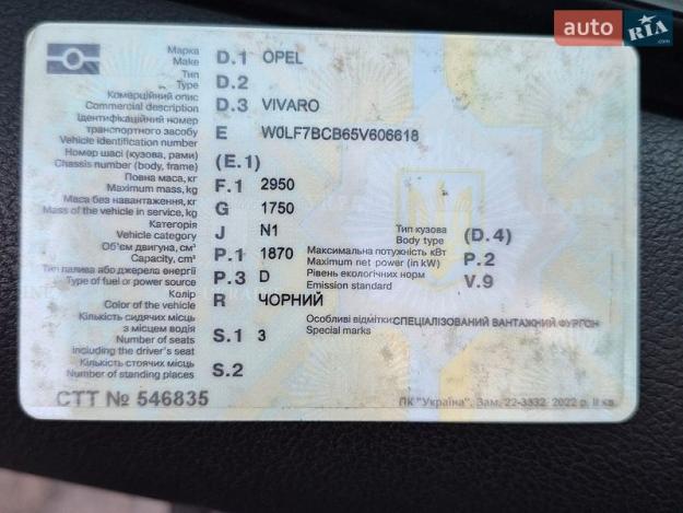 Opel Vivaro, 2004г. 1.9л. дизель Житомир в кредит