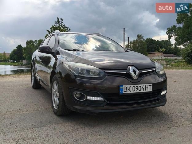 Renault Megane, 2015г. 1.5л. дизель Рівне в кредит