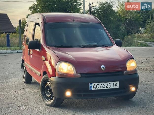 Renault Kangoo, 2000г. 1.9л. дизель Луцьк в кредит