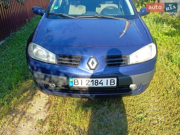 Renault Megane, 2005г. 1.6л. бензин Полтава в кредит