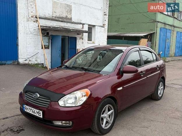 Hyundai Accent, 2008г. 1.4л. бензин Київ в кредит