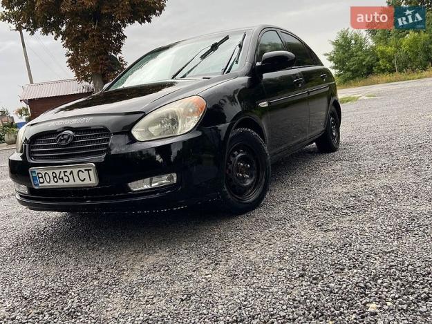 Hyundai Accent, 2008г. 1.4л. бензин Тернопіль в кредит